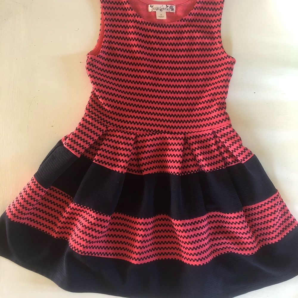 Adorable Little Dress by Knitworks- Size 7